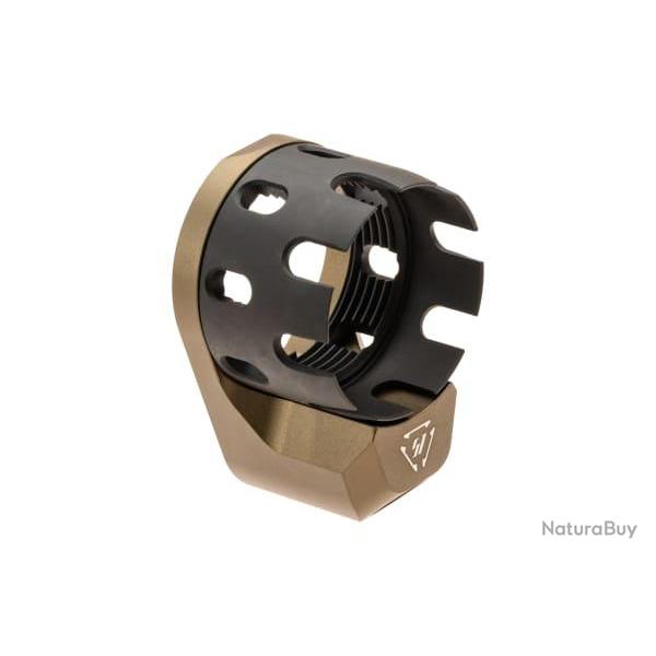 AR Enhanced Castle Nut & Extended End Plate - SI-AR-ECN&EEP-FDE - Dark Earth - R�f: 12544531200 - KB