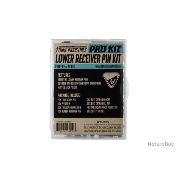 AR-15 Lower Receiver Pin Kit PRO Kit - SI-AR-LRPK-PRO - Rot - R�f: 12546200000 - KBoutique