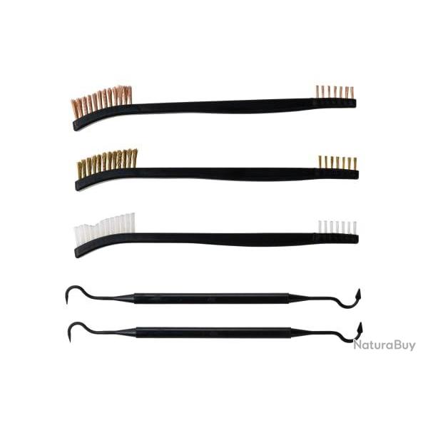 Bursh and Pick Set - Rot - R�f: 12847700000 - KBoutique