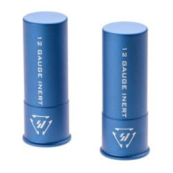 Aluminum Dummy Round 12 GA 2pcs - SI-DR-AL-12GA-BLU - R&eacute;f: 12541400000 - KBoutique