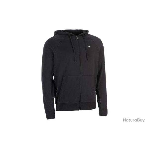 UA Rival Feece FZ Hoodie - 1357111 001 - OD - R�f: 11339006030 - KBoutique