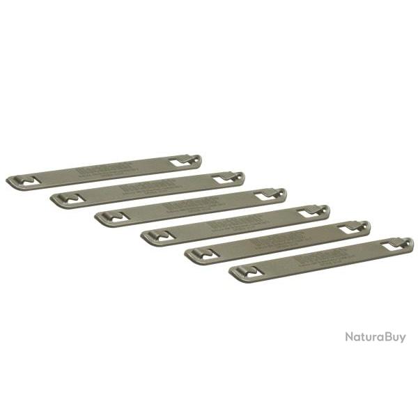 7 Inch Speed Clips 6pcs - 38C706OD - Schwarz - R�f: 10376122000 - KBoutique