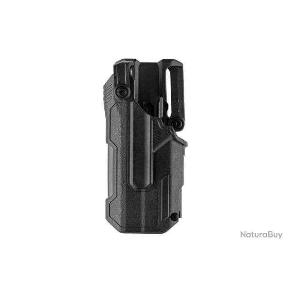 T-Series L3D Duty Holster for Glock 17 / 19 / 22 / 23 / 31 / 32 / 47 TLR-7 / 8 Left Side - 44N700BKL