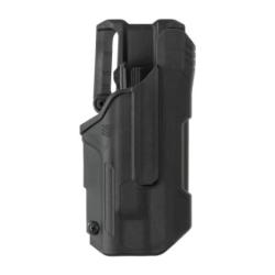 T-Series L2D Duty Holster fur Glock 17 / 19 / 22 / 23 / 31 / 32 / 47 TLR-1 / 2 - 44N200BKR - Schwarz