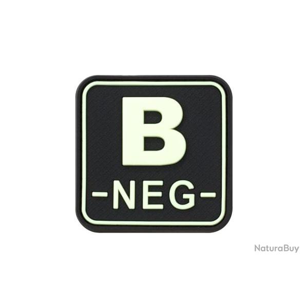 Bloodtype Square Rubber Patch B Neg - Multicolor - R�f: 10345760100 - KBoutique
