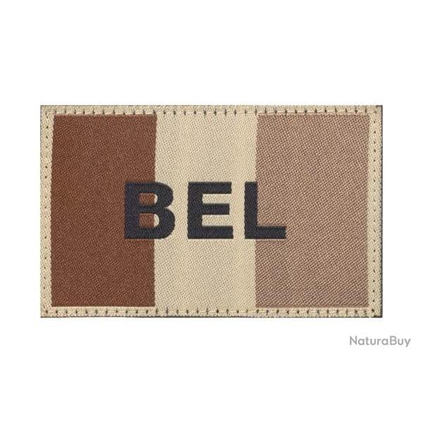 Belgium Flag Patch - R�f: 10501031000 - KBoutique