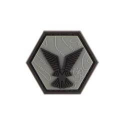 Hex Scouts Rubber Patch - Schwarz - R&eacute;f: 11234410000 - KBoutique
