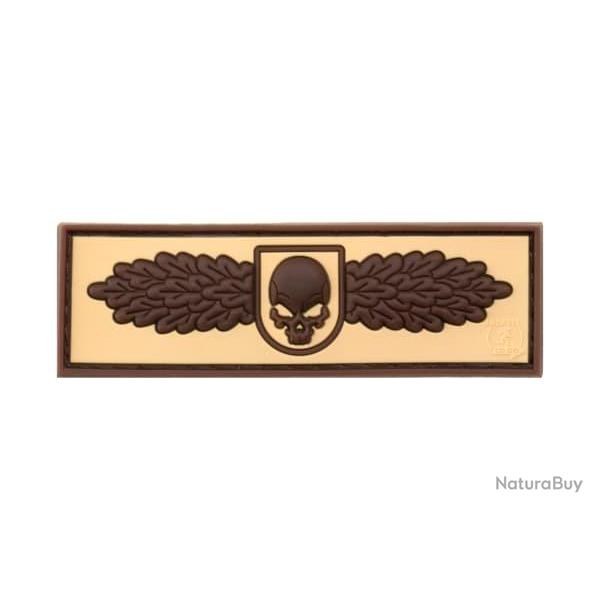 SOF Skull Badge Rubber Patch - RAL7013 - R�f: 10174431000 - KBoutique