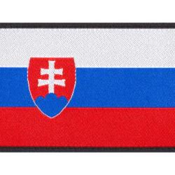 Slovakia Flag Patch - Multicolor - R&eacute;f: 10556050000 - KBoutique