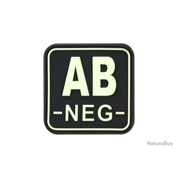 Bloodtype Square Rubber Patch AB Neg - Multicam Black - R�f: 10345960100 - KBoutique