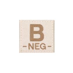 B Neg Bloodgroup Patch - R&eacute;f: 10500331000 - KBoutique