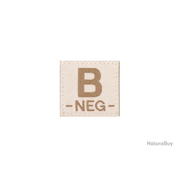 B Neg Bloodgroup Patch - R�f: 10500331000 - KBoutique