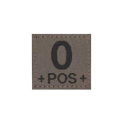 0 Pos Bloodgroup Patch - Glow - R&eacute;f: 10499733200 - KBoutique