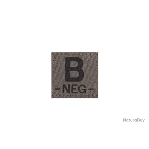 B Neg Bloodgroup Patch - Schwarz - R�f: 10500333200 - KBoutique