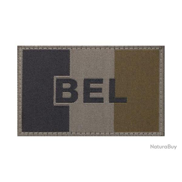 Belgium Flag Patch - Glow - R�f: 10501033200 - KBoutique