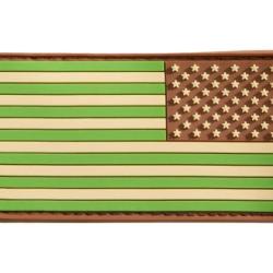 US Flag Rubber Patch Reversed - R&eacute;f: 10196720000 - KBoutique