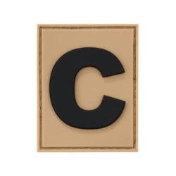 C Team Member Rubber Patch Desert - Pink - R&eacute;f: 10346500000 - KBoutique