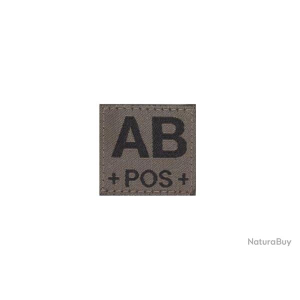 AB Pos Bloodgroup Patch - Ranger Green - R�f: 10500033200 - KBoutique