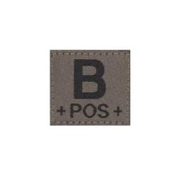 B Pos Bloodgroup Patch - R&eacute;f: 10499933200 - KBoutique