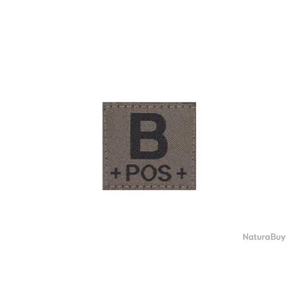 B Pos Bloodgroup Patch - R�f: 10499933200 - KBoutique