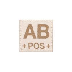 AB Pos Bloodgroup Patch - R&eacute;f: 10500031000 - KBoutique