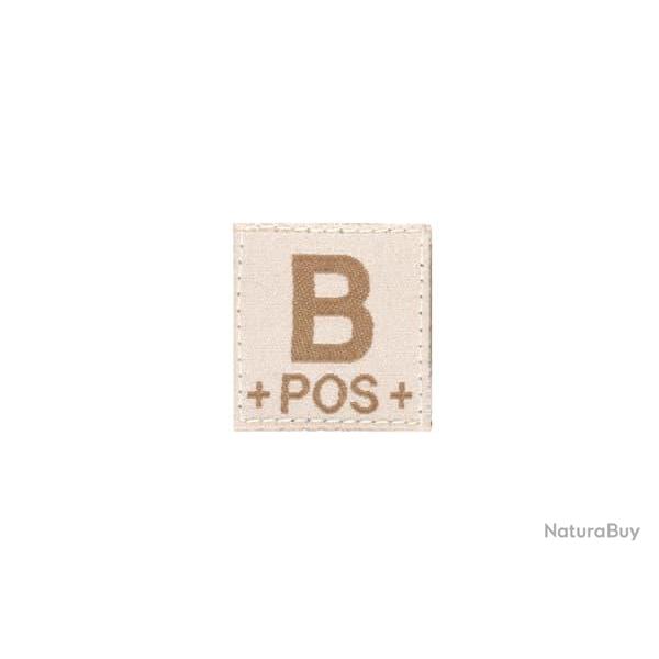 B Pos Bloodgroup Patch - Wolf Grey - R�f: 10499931000 - KBoutique