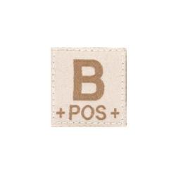 B Pos Bloodgroup Patch - Multicolor - R&eacute;f: 10499931000 - KBoutique