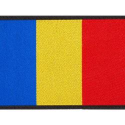Romania Flag Patch - Schwarz - R&eacute;f: 10555750000 - KBoutique