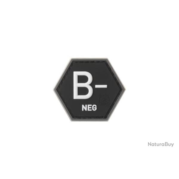 Bloodgroup Hexagon Rubber Patch B Neg - Desert - R�f: 10865351700 - KBoutique