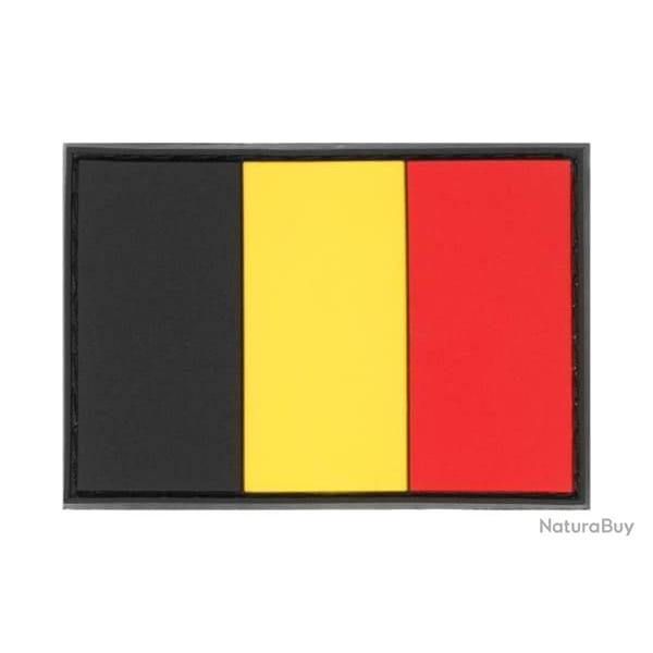 Belgium Flag Rubber Patch - Forest - R�f: 10566750000 - KBoutique