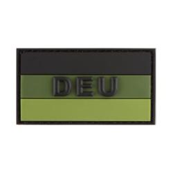 Small German Flag Rubber Patch - R&eacute;f: 11231721400 - KBoutique