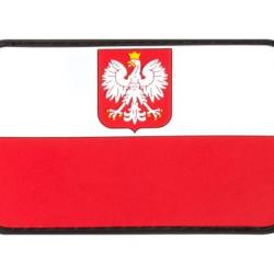 Poland Flag Rubber Patch - R&eacute;f: 10361150000 - KBoutique
