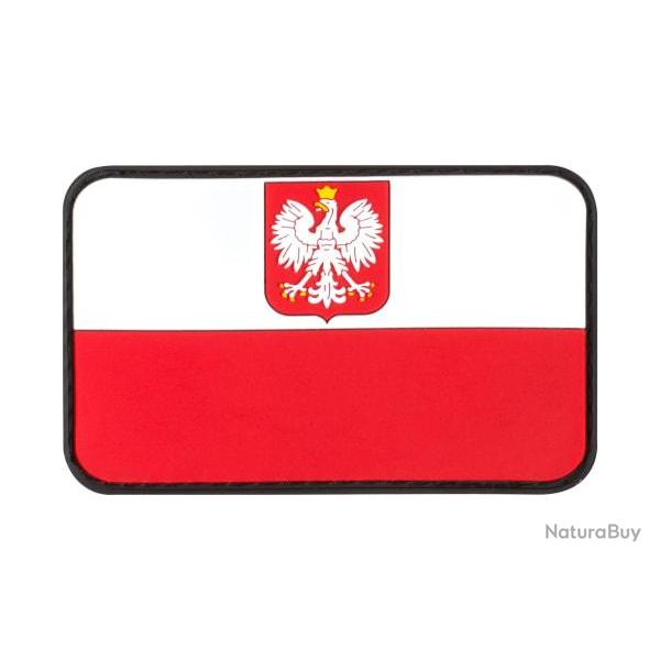 Poland Flag Rubber Patch - R�f: 10361150000 - KBoutique
