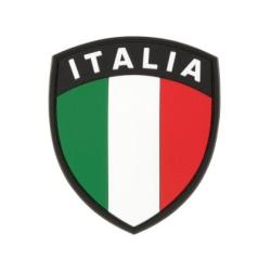 Italia Flag Rubber Patch - Ranger Green - R&eacute;f: 10567550000 - KBoutique