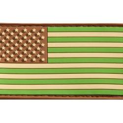 US Flag Rubber Patch - Tan - R&eacute;f: 10196620000 - KBoutique
