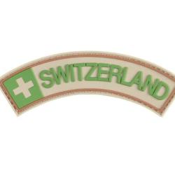 Switzerland Rubber Patch Multicam - FDE - R&eacute;f: 10412300000 - KBoutique
