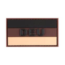 Small German Flag Rubber Patch - R&eacute;f: 11231731000 - KBoutique