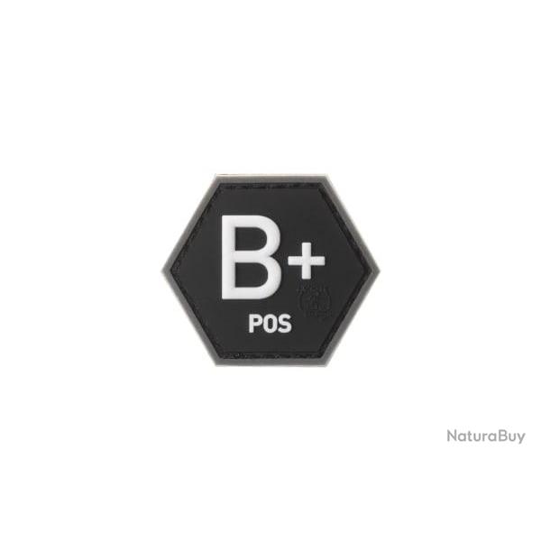 Bloodgroup Hexagon Rubber Patch B Pos - R�f: 10865251700 - KBoutique