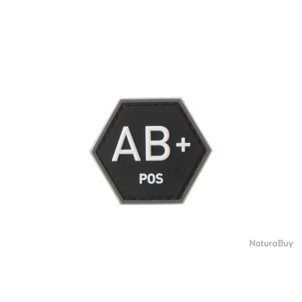 Bloodgroup Hexagon Rubber Patch AB Pos - Blackops - R�f: 10865451700 - KBoutique