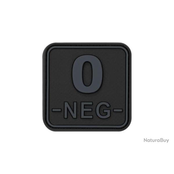 Bloodtype Square Rubber Patch 0 Neg - R�f: 10346106400 - KBoutique