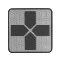 Big Red Cross Medic Rubber Patch - Gr&uuml;n - R&eacute;f: 11232910000 - KBoutique