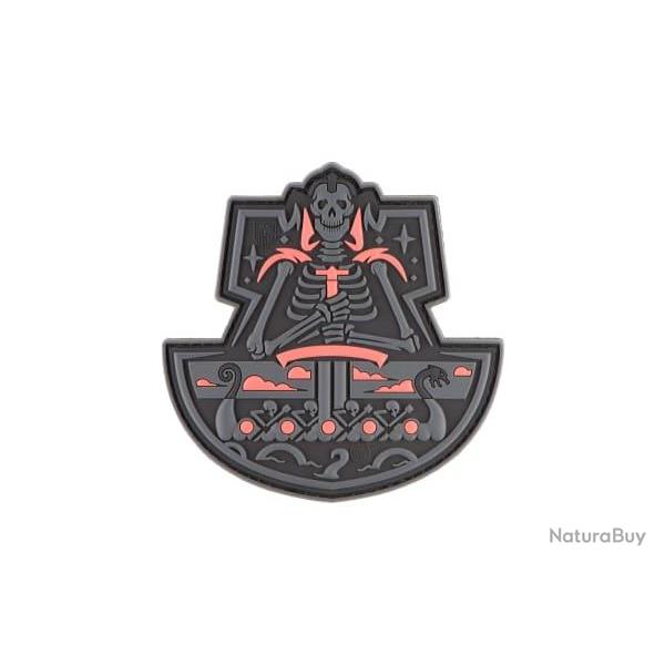 Ghost Ship Skull Rubber Patch - R�f: 11232506400 - KBoutique