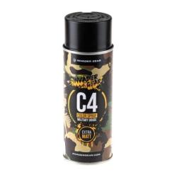 C4 Mil Grade Color Spray - RAL 9021 - Wei&szlig; - R&eacute;f: 12611107400 - KBoutique