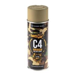 C4 Mil Grade Color Spray - RAL 1040 - Flecktarn - R&eacute;f: 12611135600 - KBoutique