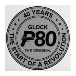 Glock P80 Sticker - 51298 - SWAT - R&eacute;f: 11960600000 - KBoutique