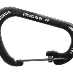 SlideLock Carabiner #4 - CSL4-01-R6 - Schwarz - R&eacute;f: 12287700000 - KBoutique