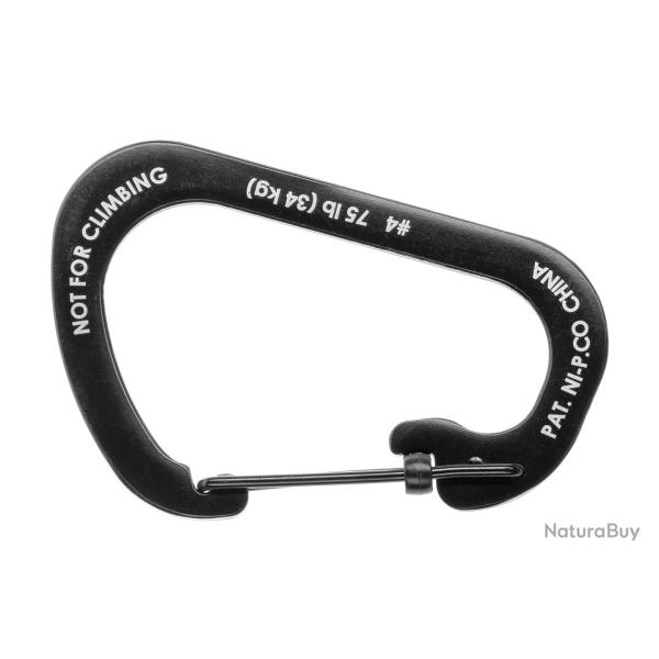 SlideLock Carabiner #4 - CSL4-01-R6 - Stonegrey Olive - R�f: 12287700000 - KBoutique