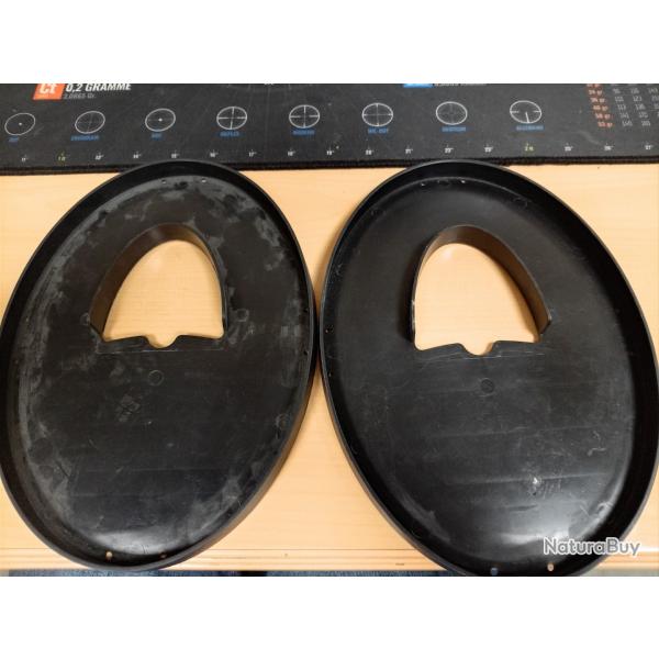 Lot de 2 kit de protection pour coil/disque Garrett ACE 22x16 cm