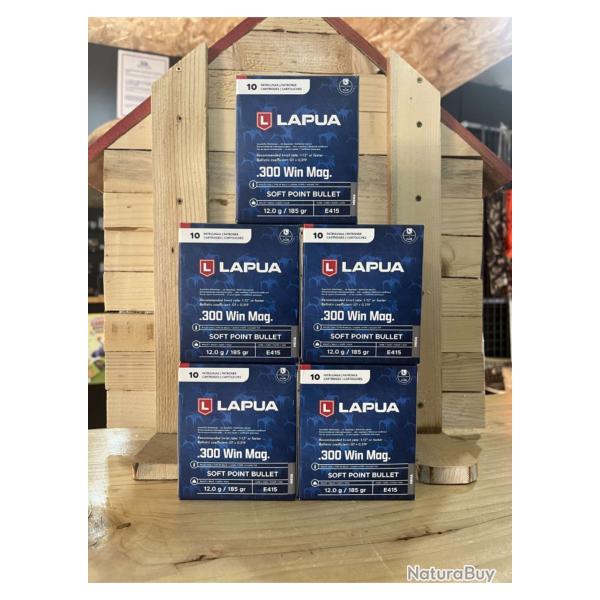 LAPUA 300 win MAG MEGA 185GR E415