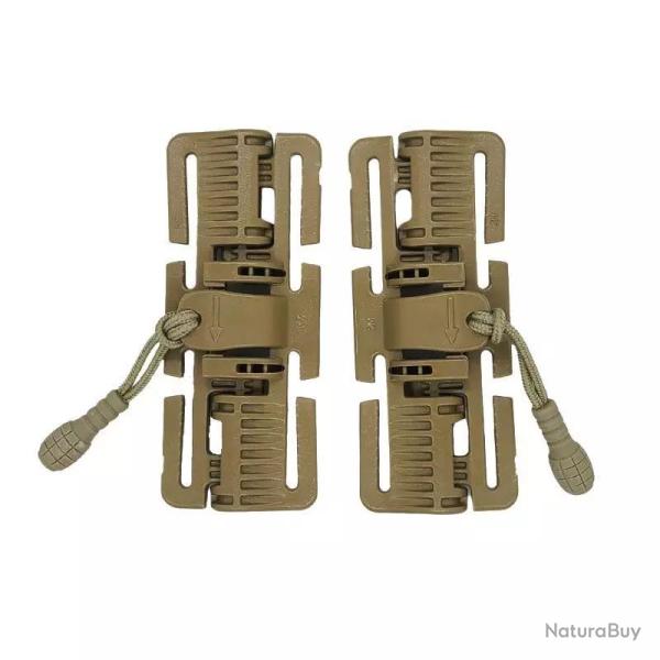 Set de 2 boucles Quick-Release�2M ROC Coyote